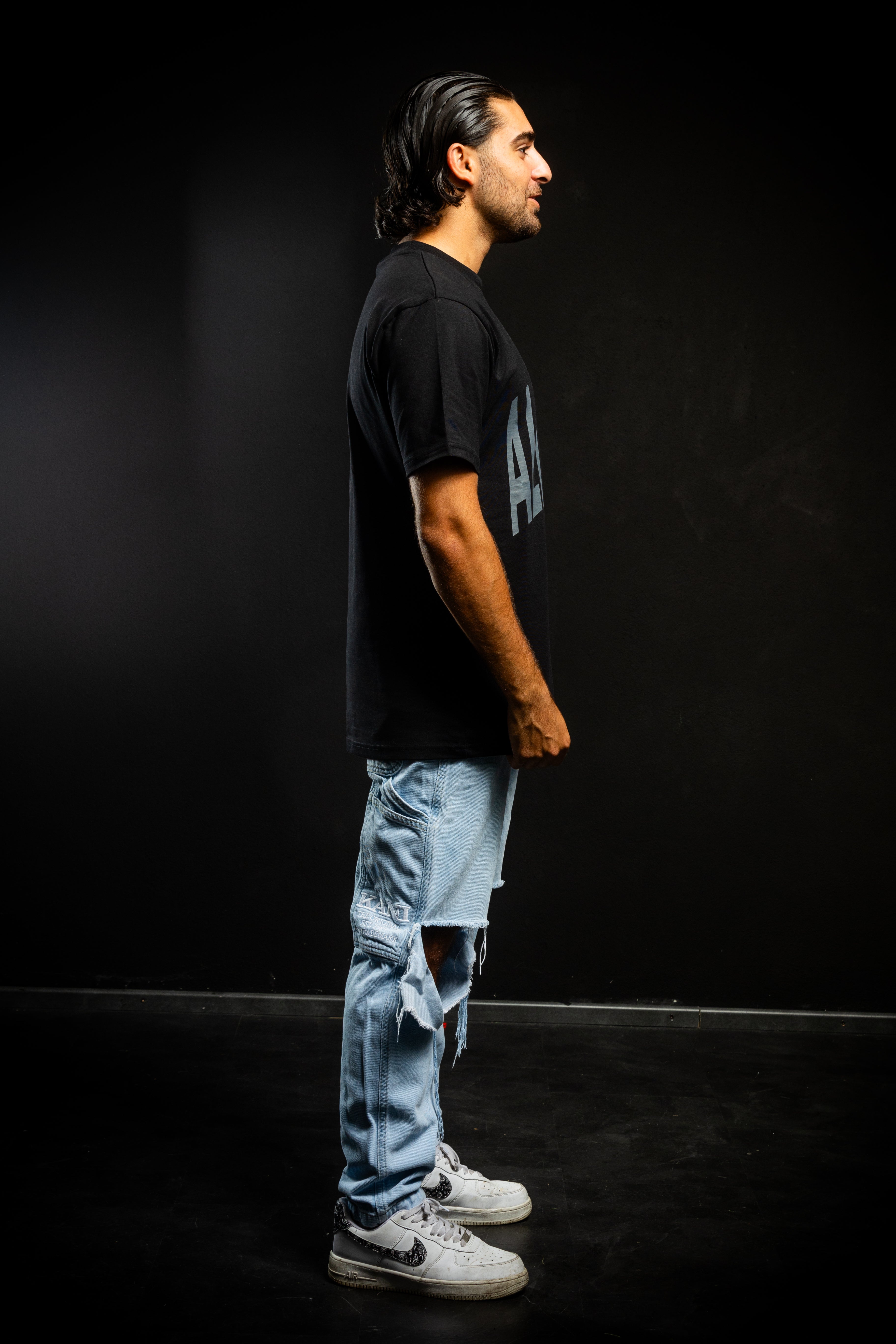 basic tee black