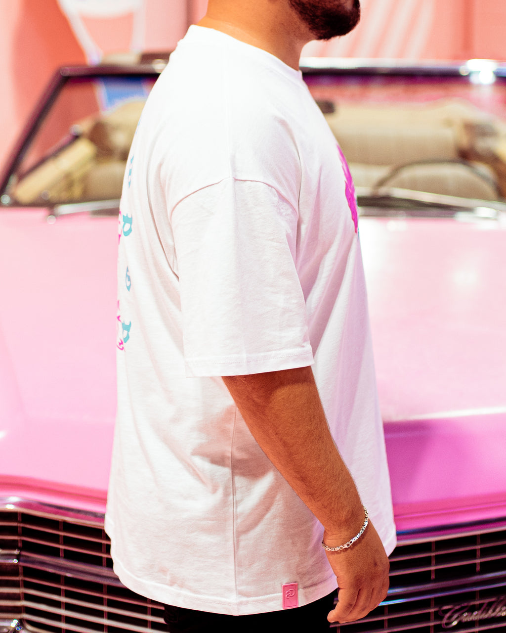 lowpop muaz white- tee